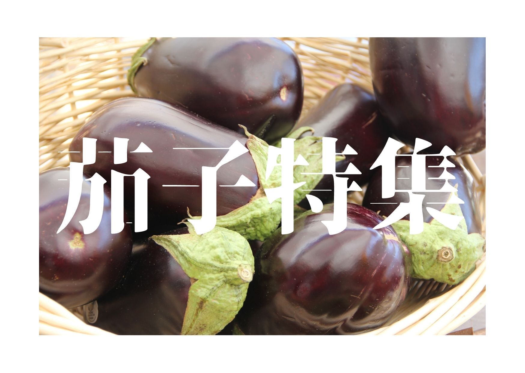 茄子特集 | フードコスメORYZAE