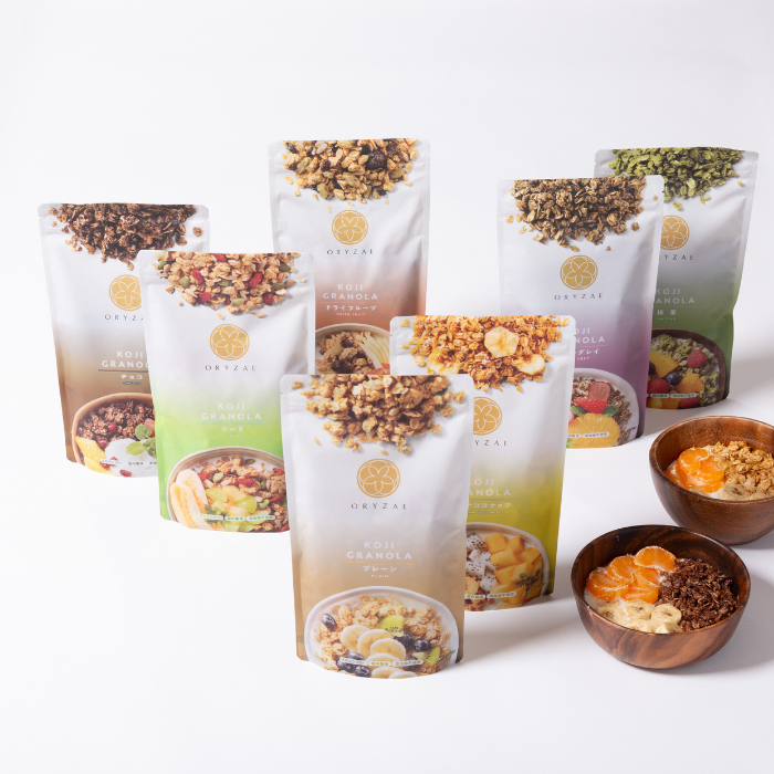 ORYZAEグラノーラ7種セット　×4 オリゼグラノーラ】定番グラノーラ7種セット 糖質オフ シリアル