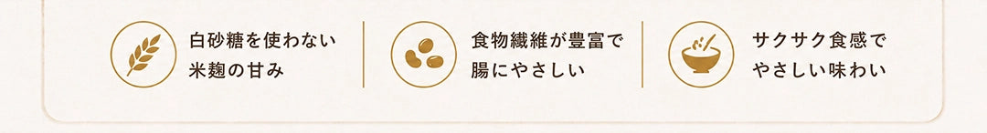 グラノーラ特徴説明