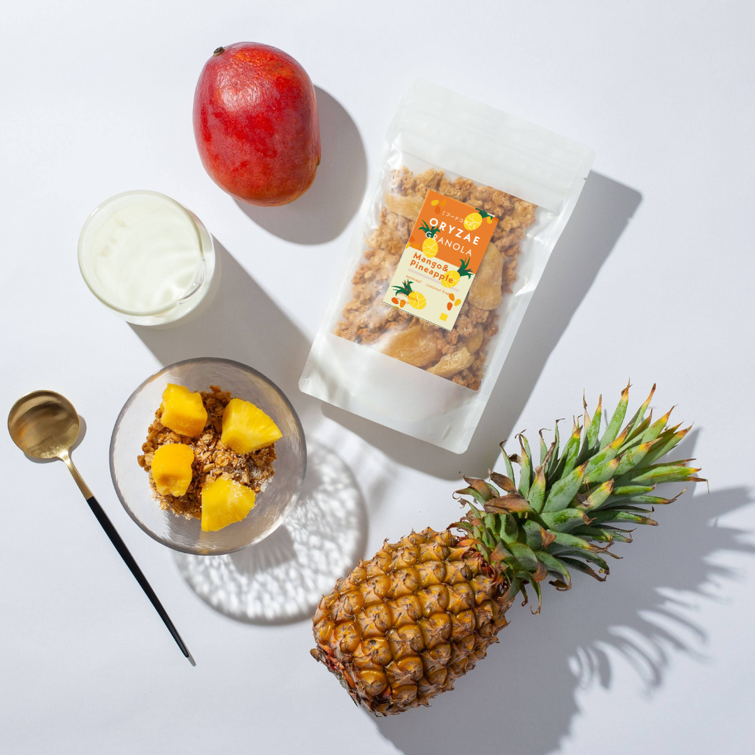 【期間限定】フルーツのグラノーラ3種セット(マンゴー&パイン/ドラフルーツ/バナナ)