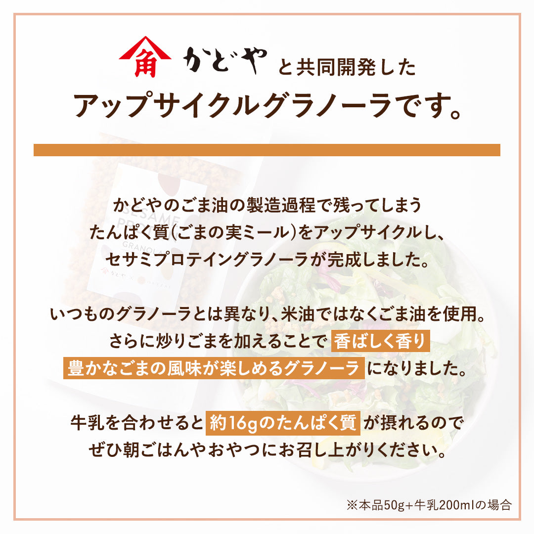 【コラボ商品】セサミプロテイングラノーラ