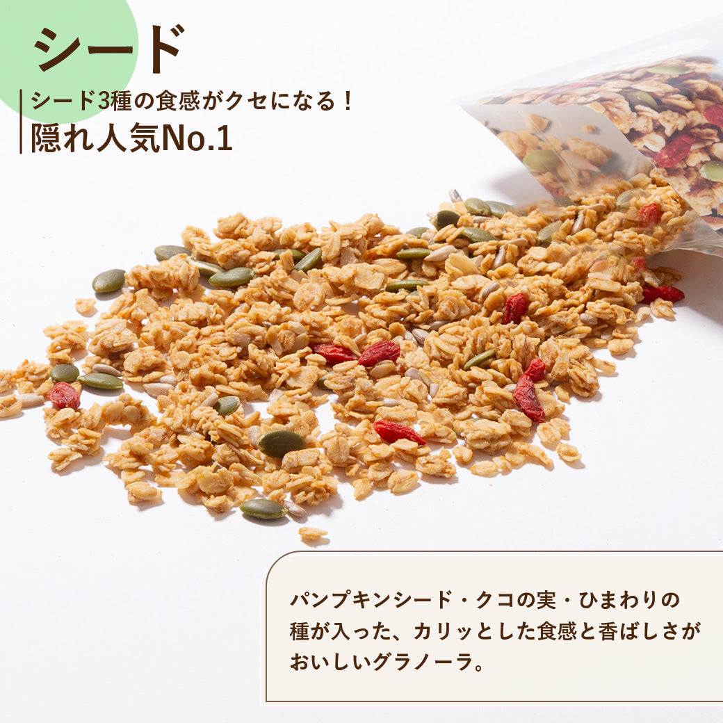 Recommended 3 types set ( Dried Fruit / Earl Gray / Seed )