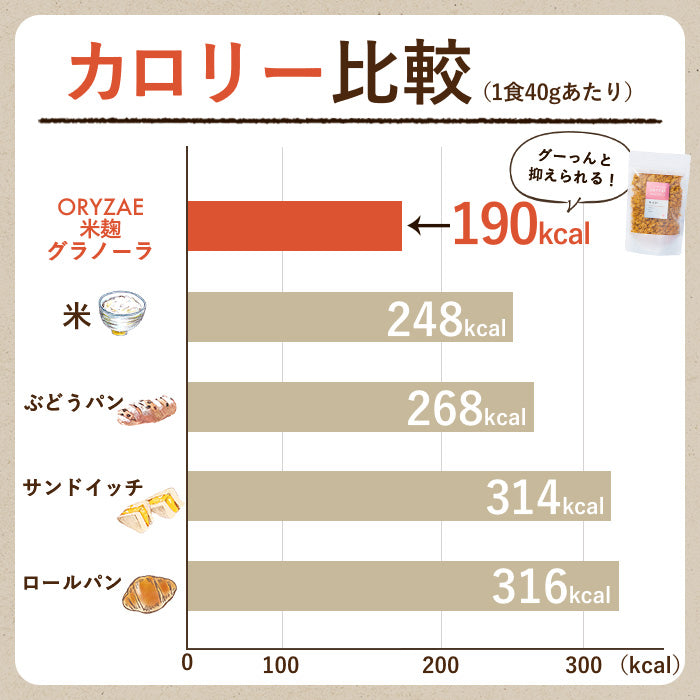 【このページを見た方限定】米麹グラノーラ3種セットが期間限定でお得に