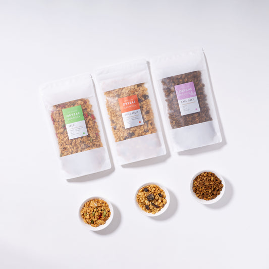 Recommended 3 types set ( Dried Fruit / Earl Gray / Seed )